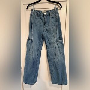 Women's Casual Blue Boyfriend Jeans